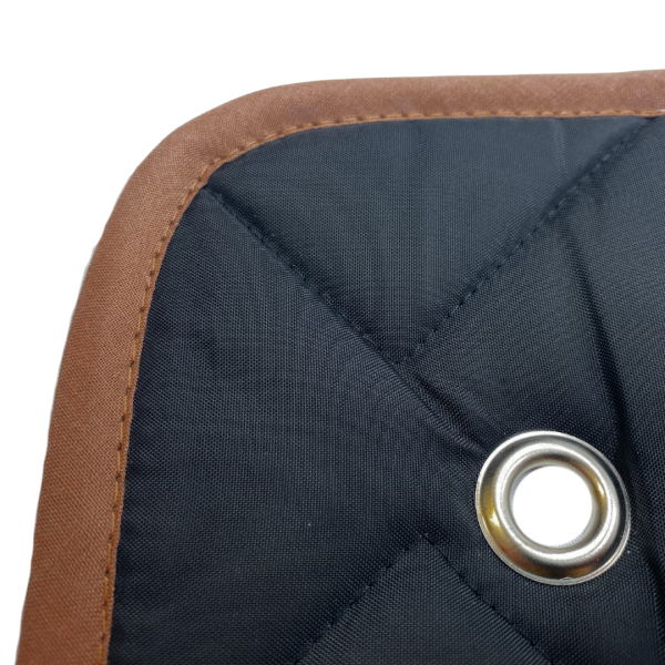 Thermomatte schwarz - Band braun